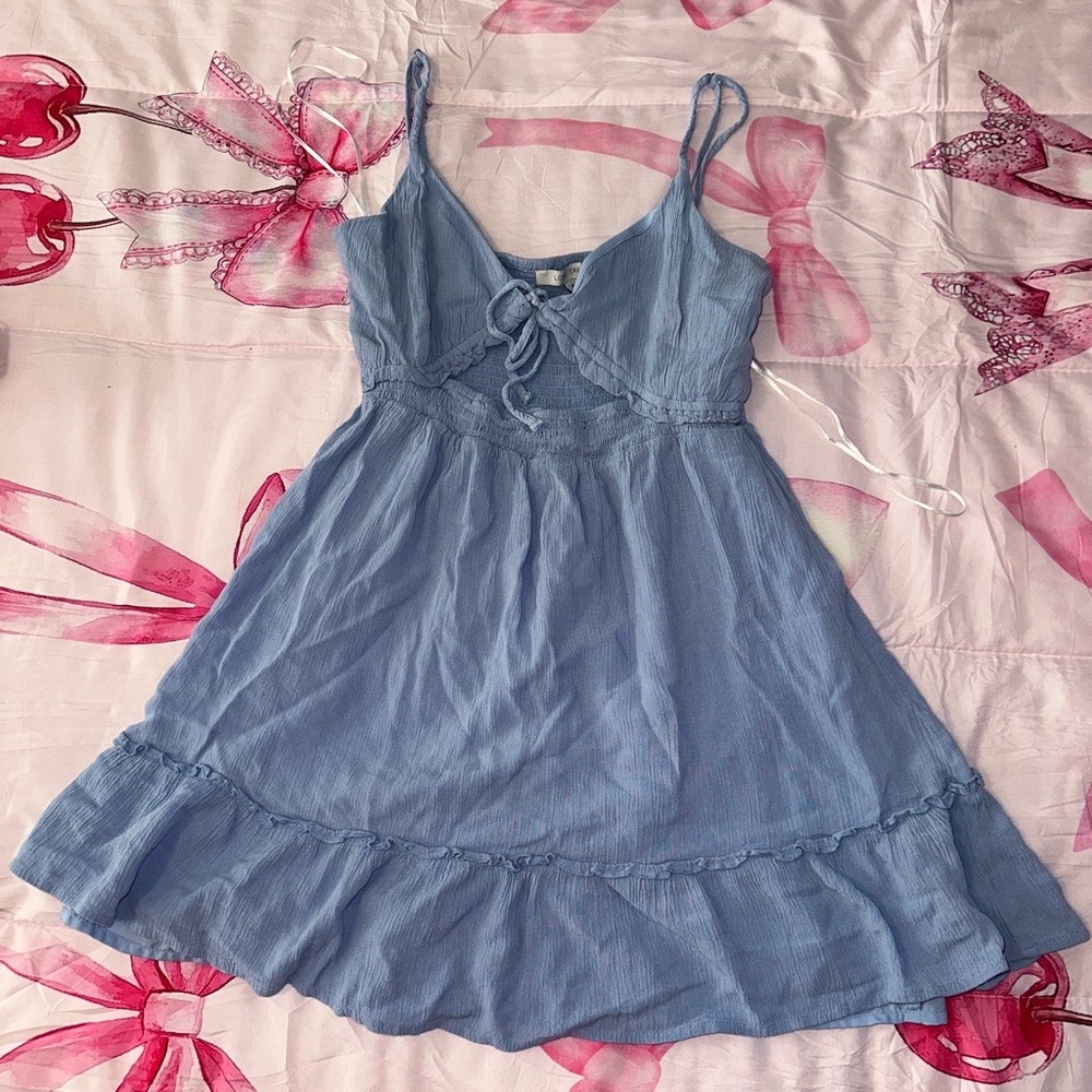 Light Blue Sleeveless dress 👗